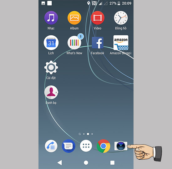 Cài đặt máy ảnh